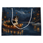 Grote Zwitserse berg Kerstmis feestelijke reis Groot Cadeauzakje (Voorkant)