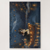 Grote Zwitserse berg Kerstmis feestelijke reis Legpuzzel (Verticaal)