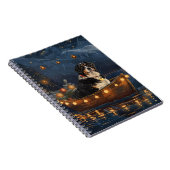 Grote Zwitserse berg Kerstmis feestelijke reis Notitieboek (Rechterzijde)