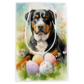 Grote Zwitserse berg met paaseieren Medium Cadeauzakje (Voorkant)