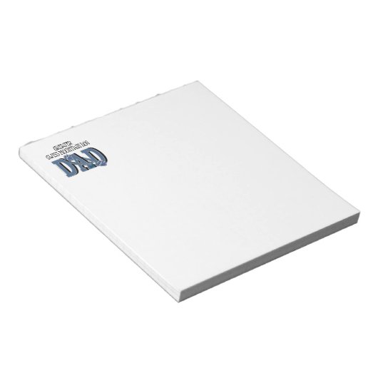 Grote Zwitserse bergen Dog DAD Notitieblok (Schuin)