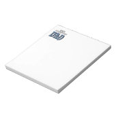 Grote Zwitserse bergen Dog DAD Notitieblok (Linkerzijde)