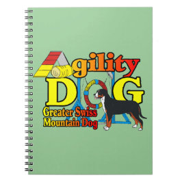 Grote Zwitserse berghond Agility Notitieboek