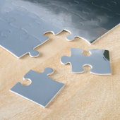 Grote Zwitserse Berghond in Sneeuw Kerstmis Legpuzzel (Zijkant)