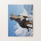 Grote Zwitserse berghond Legpuzzel (Verticaal)