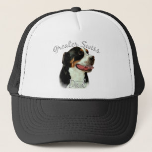 Grote Zwitserse berghond Pap 2 Trucker Pet