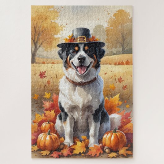 Grote Zwitserse Herfst verlaat Thanksgiving Legpuzzel (Verticaal)