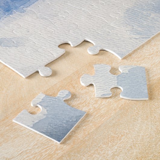 Grote Zwitserse Sennenhond in Sledge Christmas Legpuzzel (Zijkant)