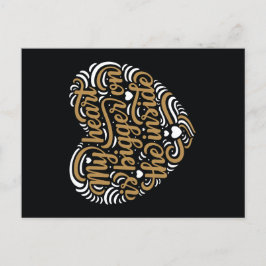 GROTER AAN DE BINNENKANT / VALENTIJNSDAG BRIEFKAAR FEESTDAGENKAART