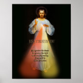 Groter Afbeelding van de Sinner Divine Mercy Poster (Voorkant)