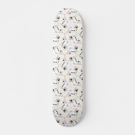 Groter dan alle Pugs! Persoonlijk Skateboard (Voorkant)