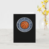 Groter dan basketbal 3 kaart (Gele Bloem)
