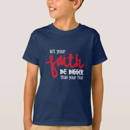 Groter dan je angst t-shirt