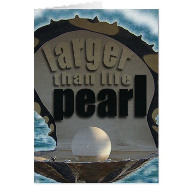 Groter dan leven Pearl (Voorkant)
