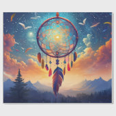 Groter dan Life, Mountains en Dreamcatchers Cadeaupapier (Vlak)