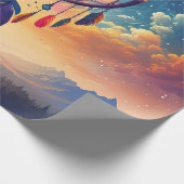 Groter dan Life, Mountains en Dreamcatchers Cadeaupapier (Hoek)