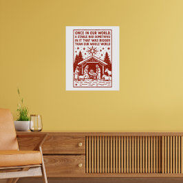 Groter dan onze hele wereld 1 poster
