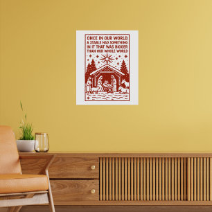 Groter dan onze hele wereld 1 poster