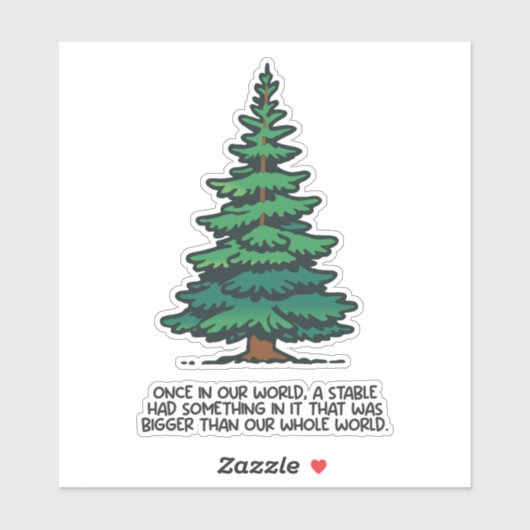 Groter dan onze hele wereld 2 sticker (Vel)