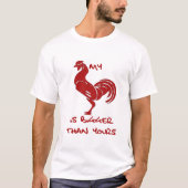 Groter dan u t-shirt (Voorkant)