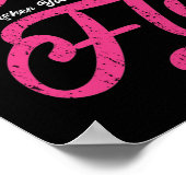 Groter de boeg hoger je vliegt met Cheerleader Poster (Hoek)