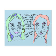 Groter de Hoop | Afdrukken Briefkaart | #overhear