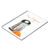 Groter en geraspt wortelen notitieboek (Linkerzijde)