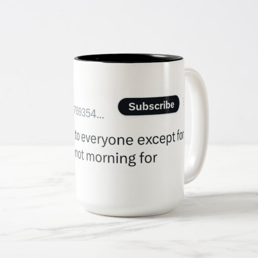 Groter Greg's mok (Voorkant rechts)