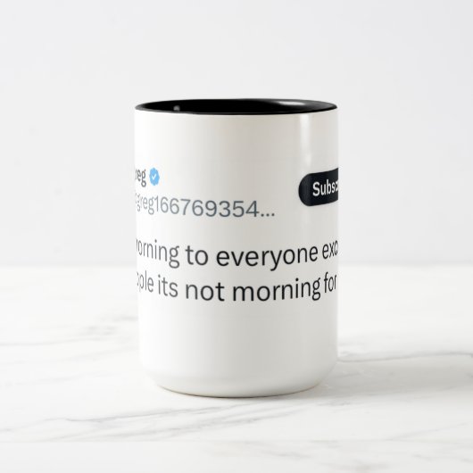 Groter Greg's mok (Center)