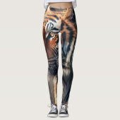 Groter in Natuur All-Over-Print Leggings (Voorkant)