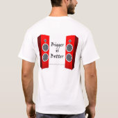 Groter is beter t-shirt (Achterkant)