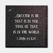 Groter is hij dat in u, het Sky van de Starry van  Magneet (Voorkant)