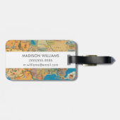 "Groter!" Los Angeles en de Verenigde Staten Bagagelabel (Achterkant horizontaal)