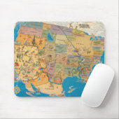 "Groter!" Los Angeles en de Verenigde Staten Muismat (Met muis)