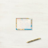 "Groter!" Los Angeles en de Verenigde Staten Post-it® Notes (Op bureau)