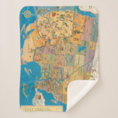 "Groter!" Los Angeles en de Verenigde Staten Sherpa Deken (Voorkant)