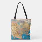 "Groter!" Los Angeles en de Verenigde Staten Tote Bag (Achterkant)