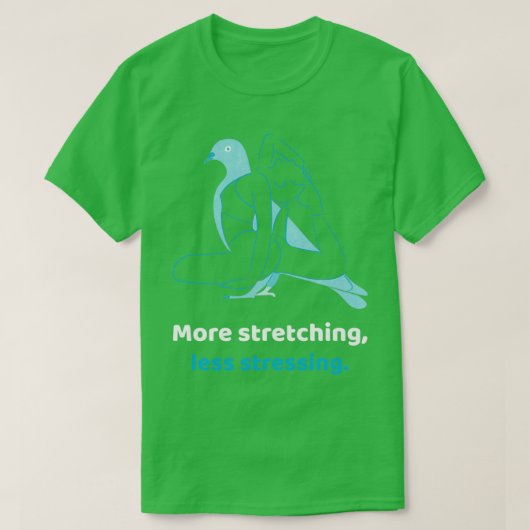 Groter, minder stuitend design t-shirt (Design voorkant)