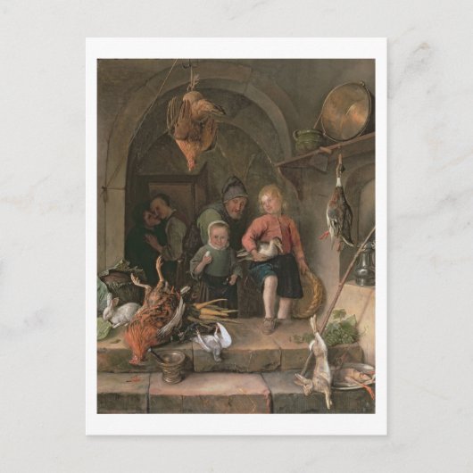 Groter spel (paneel) briefkaart (Voorkant)