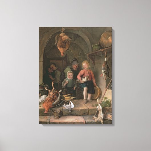 Groter spel (paneel) canvas afdruk (Voorkant)