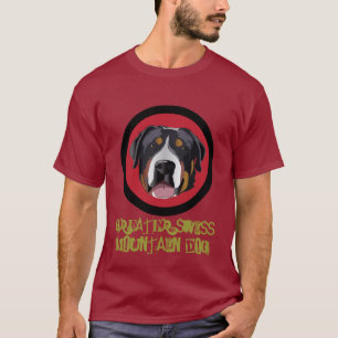 GROTER ZWITSERS MOUNTAIN DOG T-SHIRT
