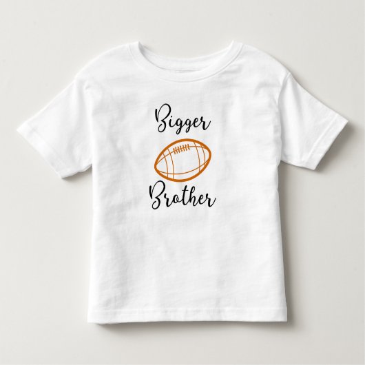 Grotere broer ~ Broer Design Football Kinder Shirts (Voorkant)