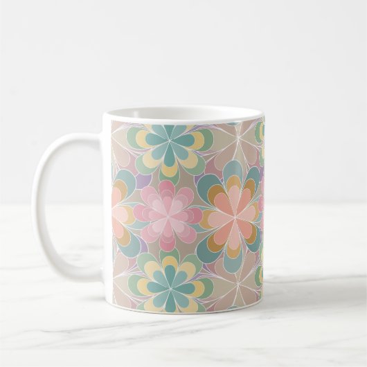 Grotere caleidoscoop koffiemok (Links)