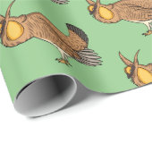 Grotere cartoon van prairie cadeaupapier (Rol Hoek)