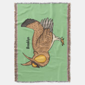 Grotere cartoon van prairie deken (Voorkant Verticaal)