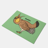 Grotere cartoon van prairie deurmat (Schuin)