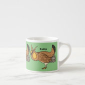 Grotere cartoon van prairie espresso kop (Rechts)