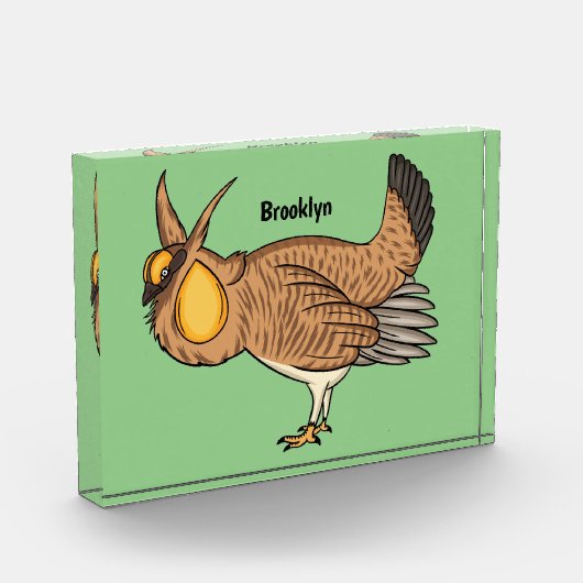 Grotere cartoon van prairie fotoblokken (Links)