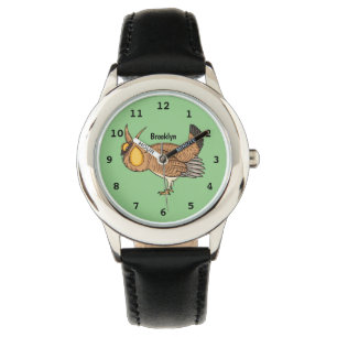 Grotere cartoon van prairie horloge