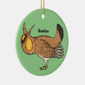 Grotere cartoon van prairie keramisch ornament (Rechts)